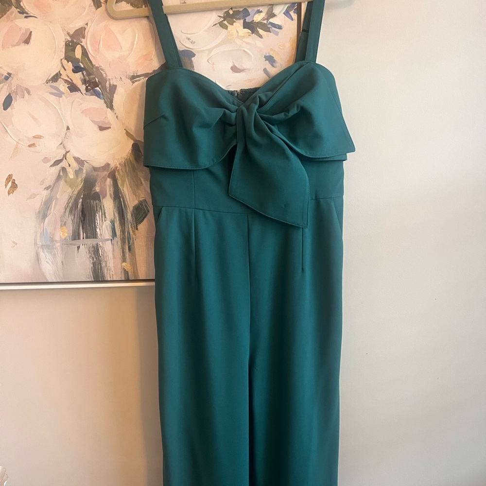 Lily Pulitzer Jade Bow-Front Wide-Leg Jumpsuit
